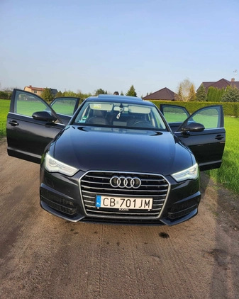 Audi A6 cena 103900 przebieg: 83895, rok produkcji 2017 z Kołaczyce małe 191